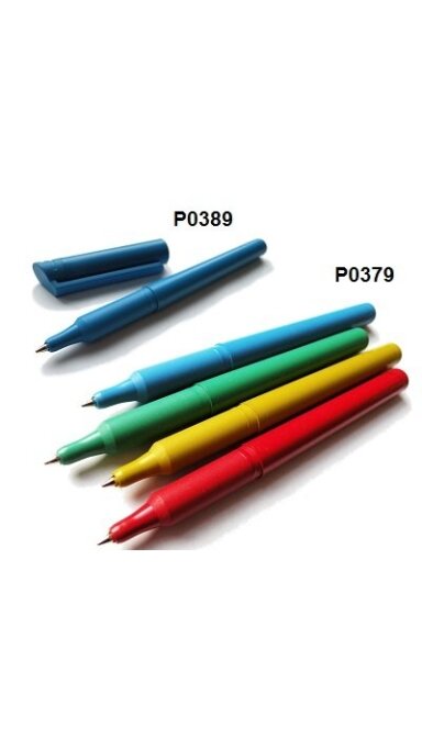 Aptinkamas rašiklis LIGHT PLUS (mėlynas korpusas, žalias rašalas) P0389-2-5 Aptinkamas rašiklis LIGHT PLUS (mėlynas korpusas, žalias rašalas) P0389-2-5