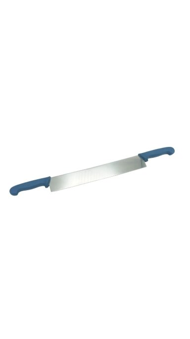 Metalo detektoriumi aptinkamas dviejų rankenų sūrio peilis Baltas 600-T591-1115-P06 Metalo detektoriumi aptinkamas dviejų rankenų sūrio peilis Baltas 600-T591-1115-P06