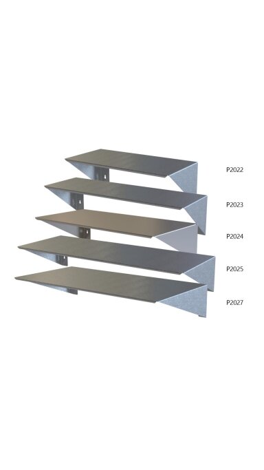 Nerūdijančio plieno lentyna 800x400 mm, 25kg P2027 Nerūdijančio plieno lentyna 800x400 mm, 25kg P2027
