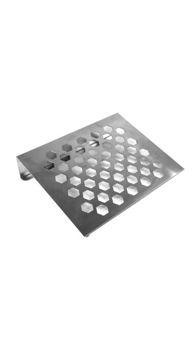 Nerūdijančio plieno nešiojamojo kompiuterio stovas 350x270x70mm S P2626 Nerūdijančio plieno nešiojamojo kompiuterio stovas 350x270x70mm S P2626