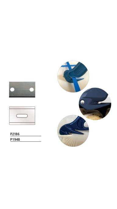 Peiliai skirti peiliui Secumax 320 MD (10 vnt.) P1948 Peiliai skirti peiliui Secumax 320 MD (10 vnt.) P1948